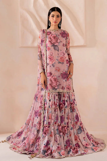 Baroque | Formal Collection | CHIFFON UF-708 - Aqsa Fabrics