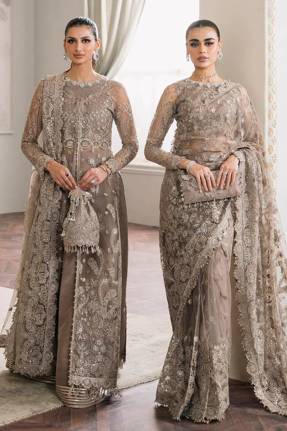 Baroque | Chantelle Embroidered Collection | CH12-06 - Aqsa Fabrics