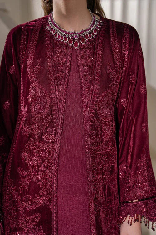 Baroque | Velvet 25 | UF-758 - Aqsa Fabrics