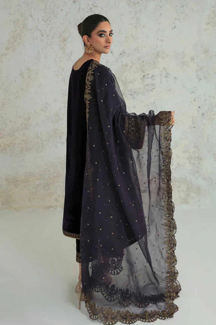 Baroque | Velvet 25 | UF-239 - Aqsa Fabrics