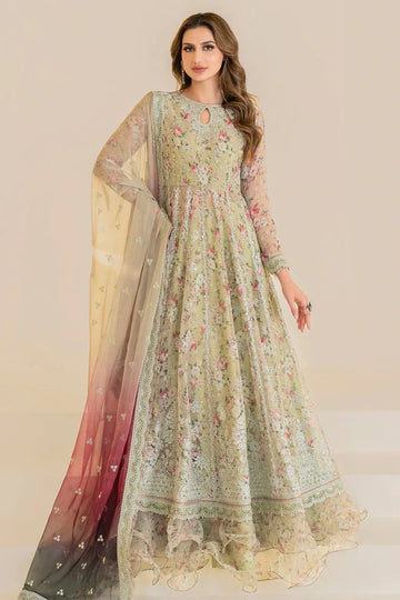 Jazmin | Formals Collection | CHIFFON UC-3048 - Aqsa Fabrics