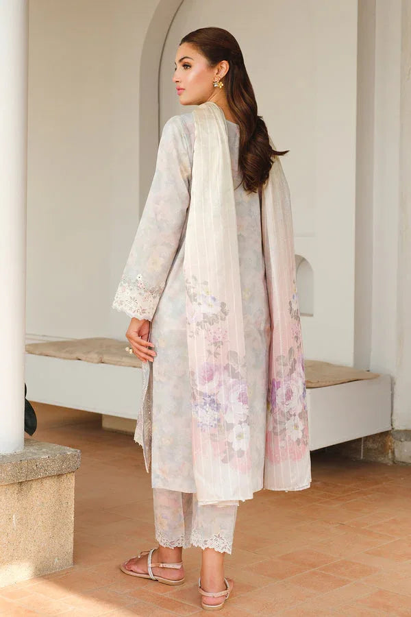 Baroque | Luxury Pret 24 | LAWN UF-657 - Aqsa Fabrics