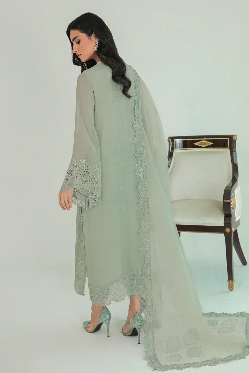 Baroque | Formals Collection | UF-234 - Aqsa Fabrics