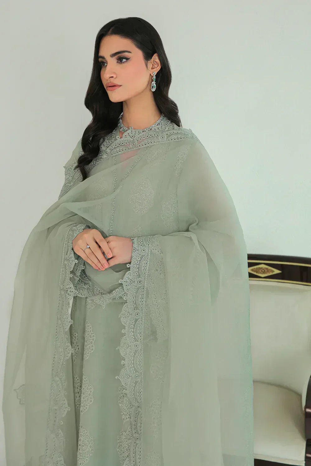 Baroque | Formals Collection | UF-234 - Aqsa Fabrics