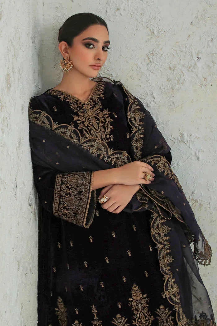 Baroque | Velvet 25 | UF-239 - Aqsa Fabrics