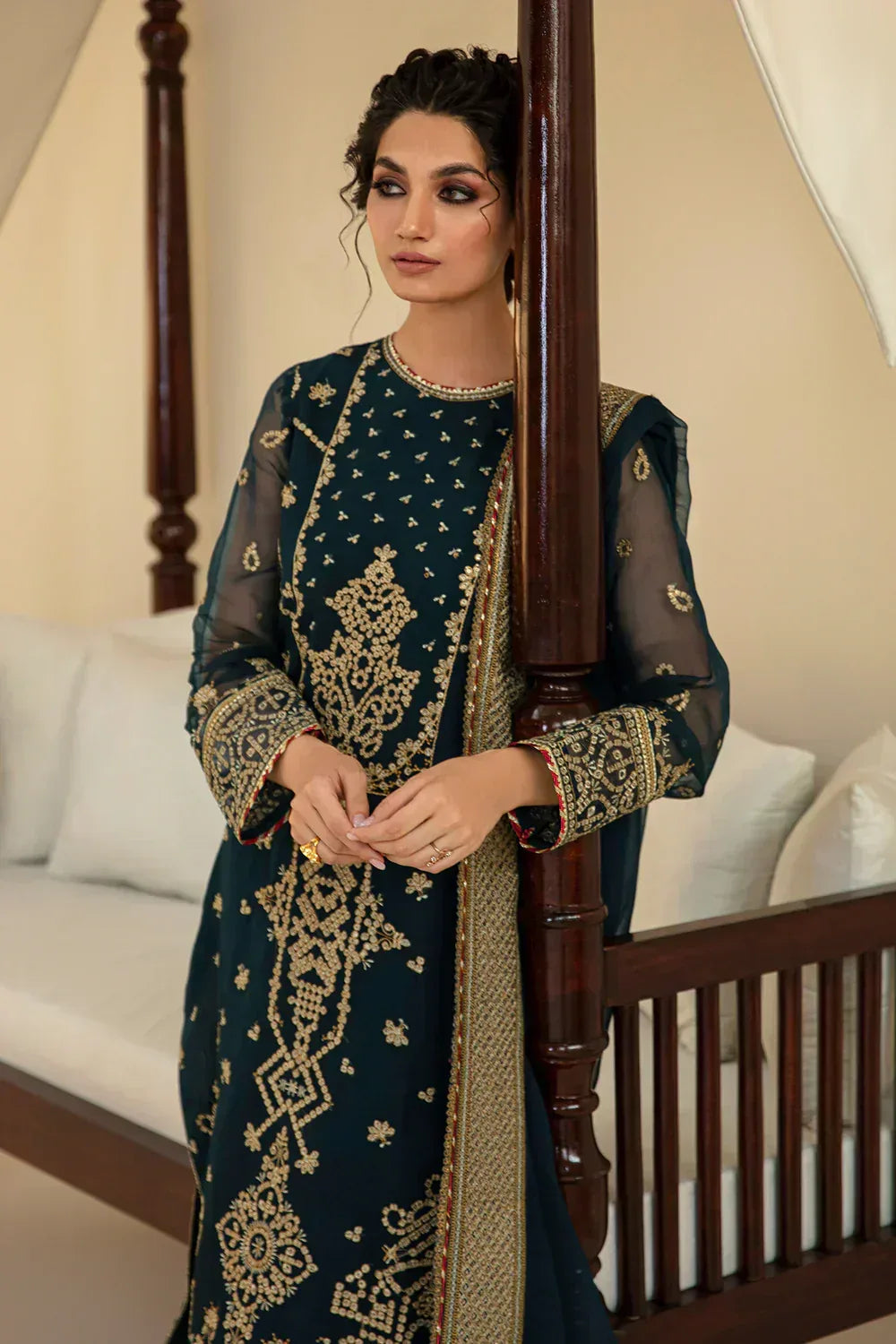 Baroque | Formals Collection | UF-393 - Aqsa Fabrics