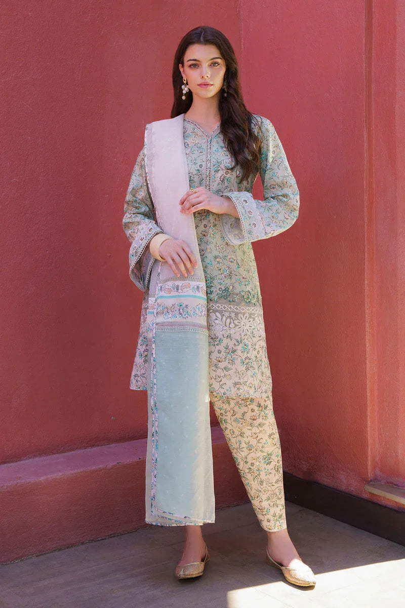 Baroque | Luxury Pret 24 | LAWN UF-576 - Aqsa Fabrics