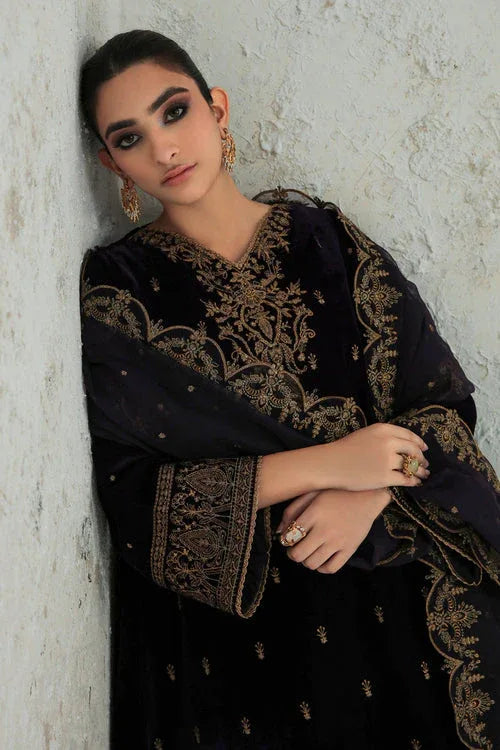 Baroque | Velvet 25 | UF-239 - Aqsa Fabrics