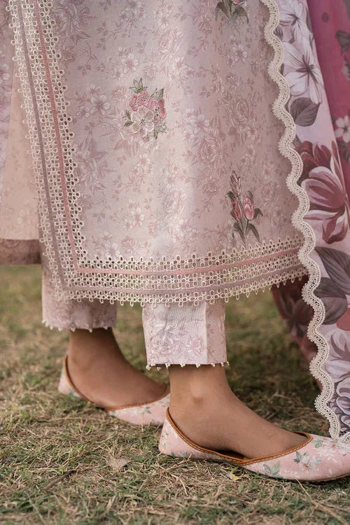 Baroque | Luxury Pret 24 | LAWN UF-604 - Aqsa Fabrics