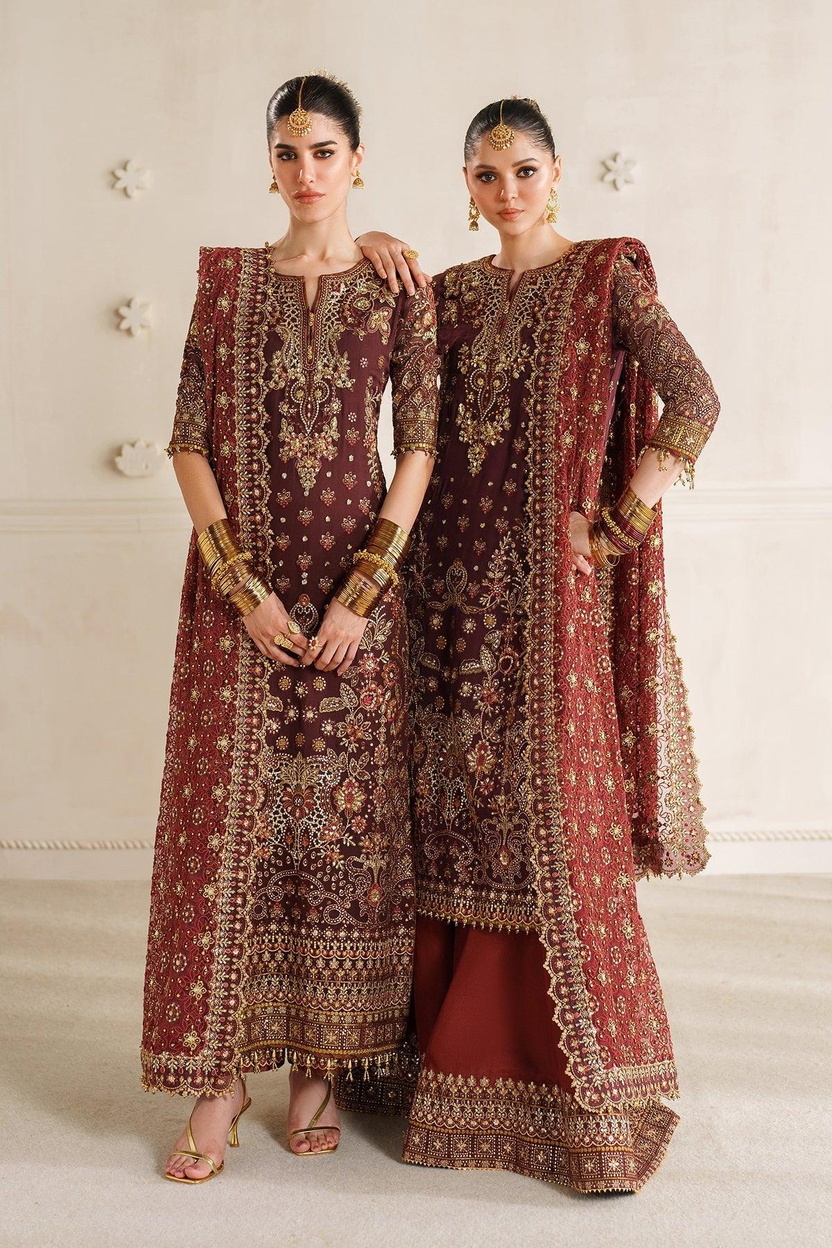 EMBROIDERED CHIFFON CH14-07 STITCHED
