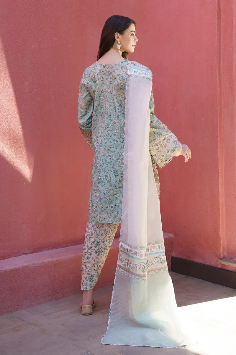 Baroque | Luxury Pret 24 | LAWN UF-576 - Aqsa Fabrics