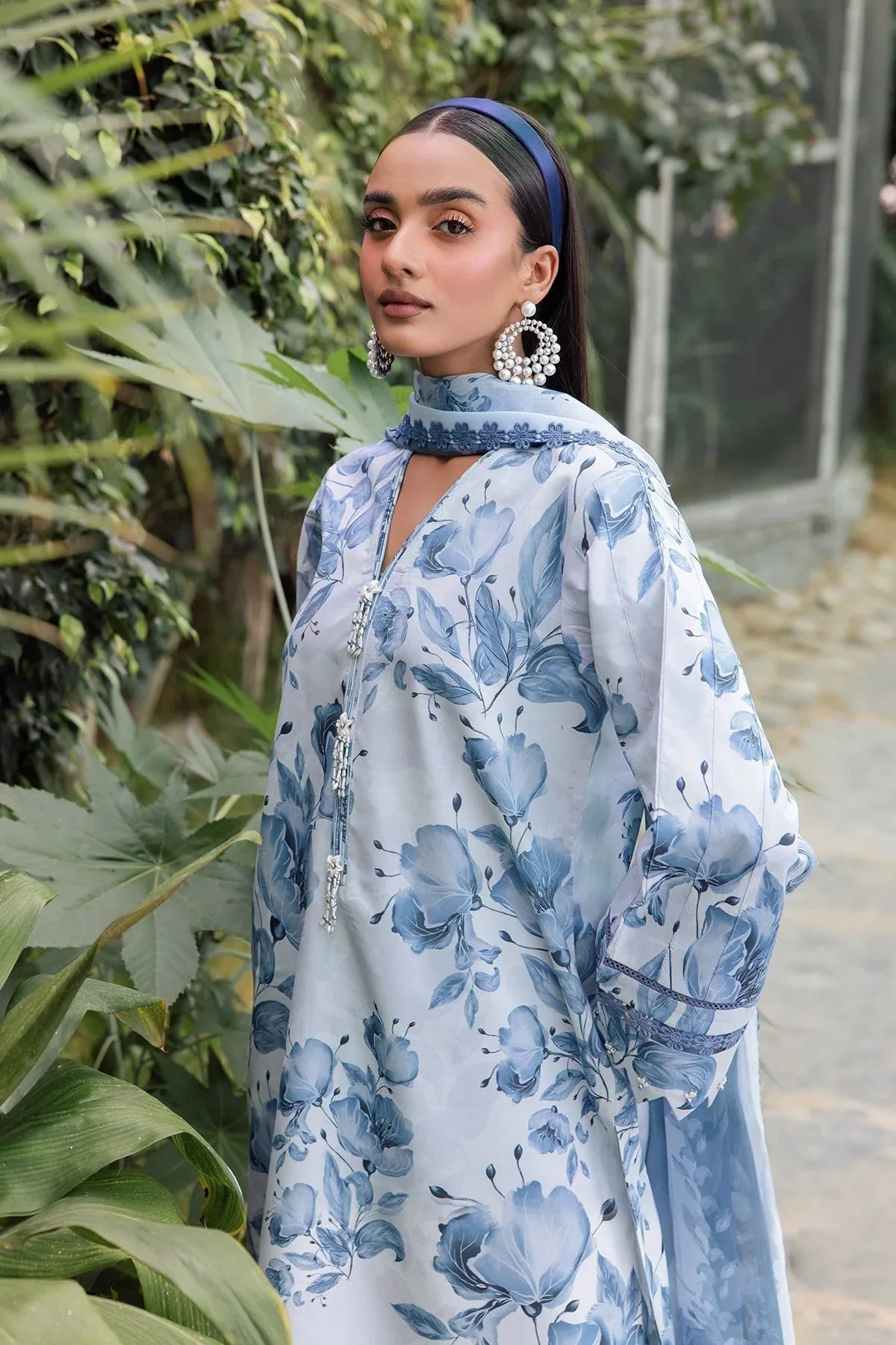 Alizeh | Sheen Lawn Prints 24 | GLORY - Aqsa Fabrics