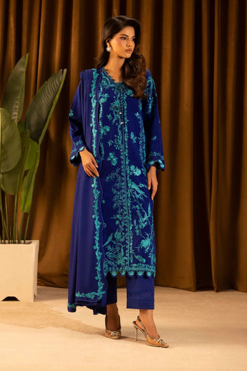 Sana Safinaz | Muzlin Winter 25 | 010B - Aqsa Fabrics