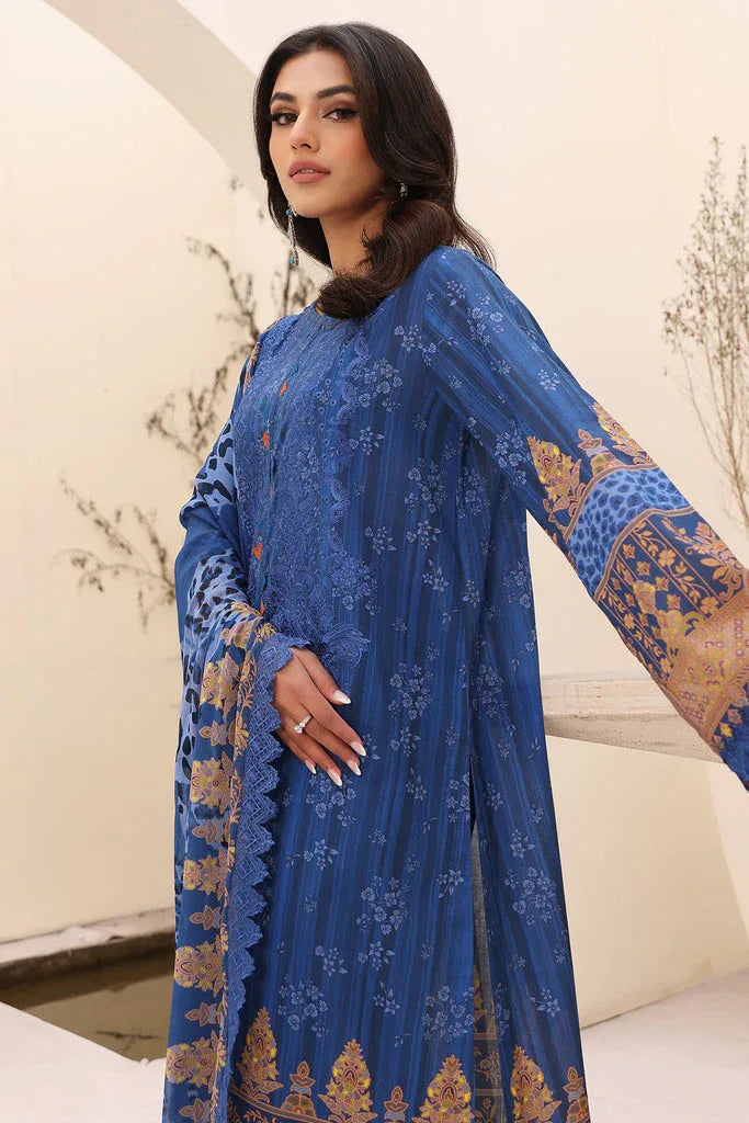 Charizma | Naranji Embroidered Lawn 24 | CN4-005 - Aqsa Fabrics