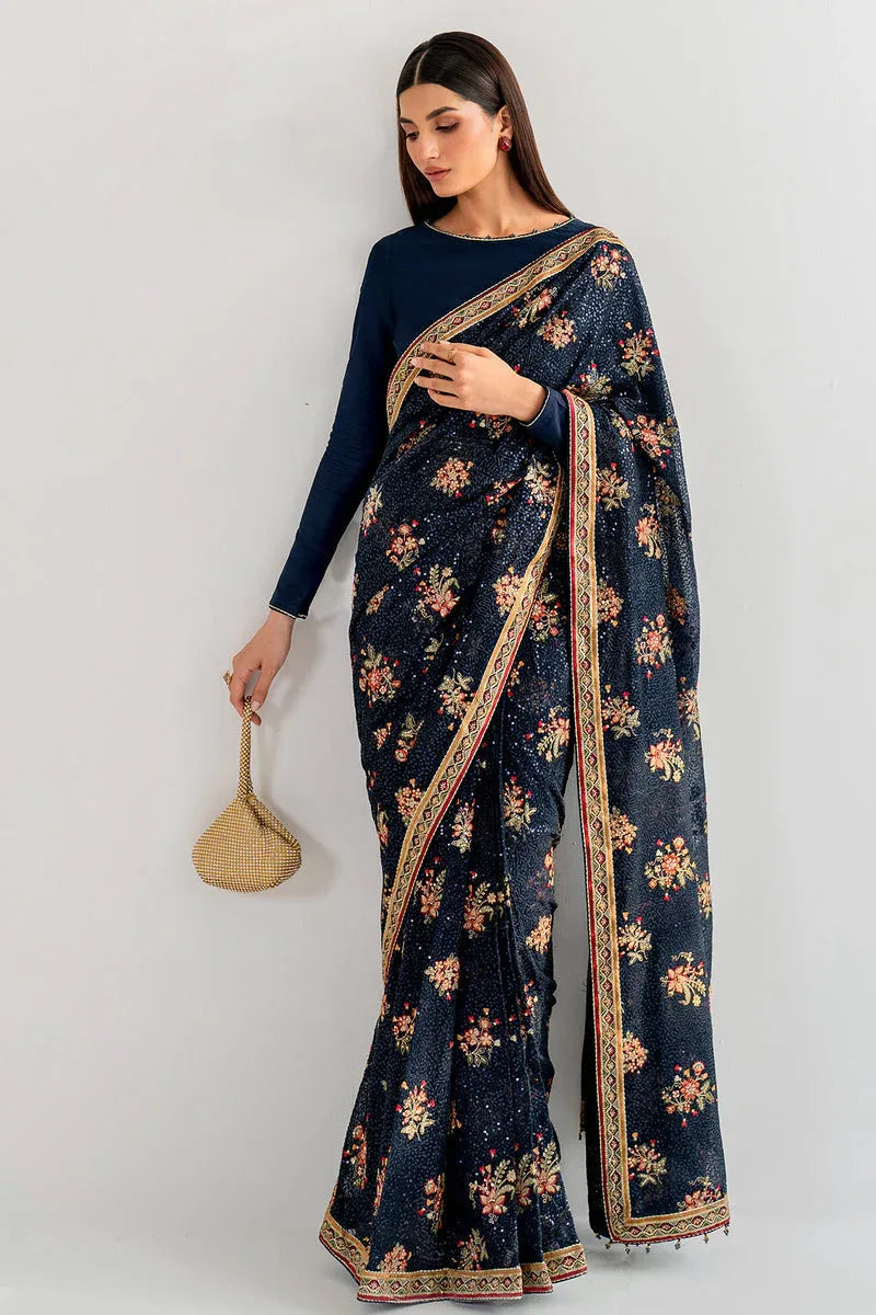 Jazmin | Formals Collection | Raw Silk UR-7025 - Aqsa Fabrics