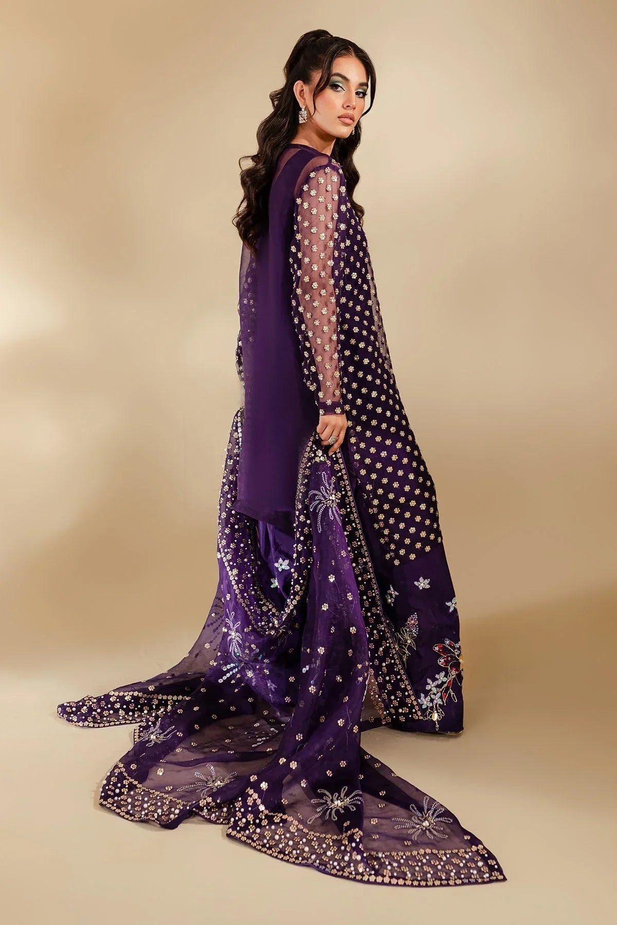 Nureh | Tiny Twinkles | WILD BEAUTY - Aqsa Fabrics