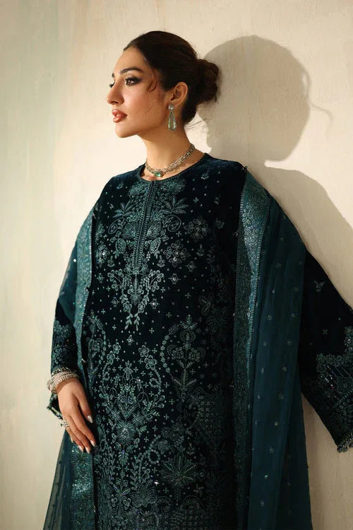 Baroque | Velvet 25 | UF-4322 - Aqsa Fabrics