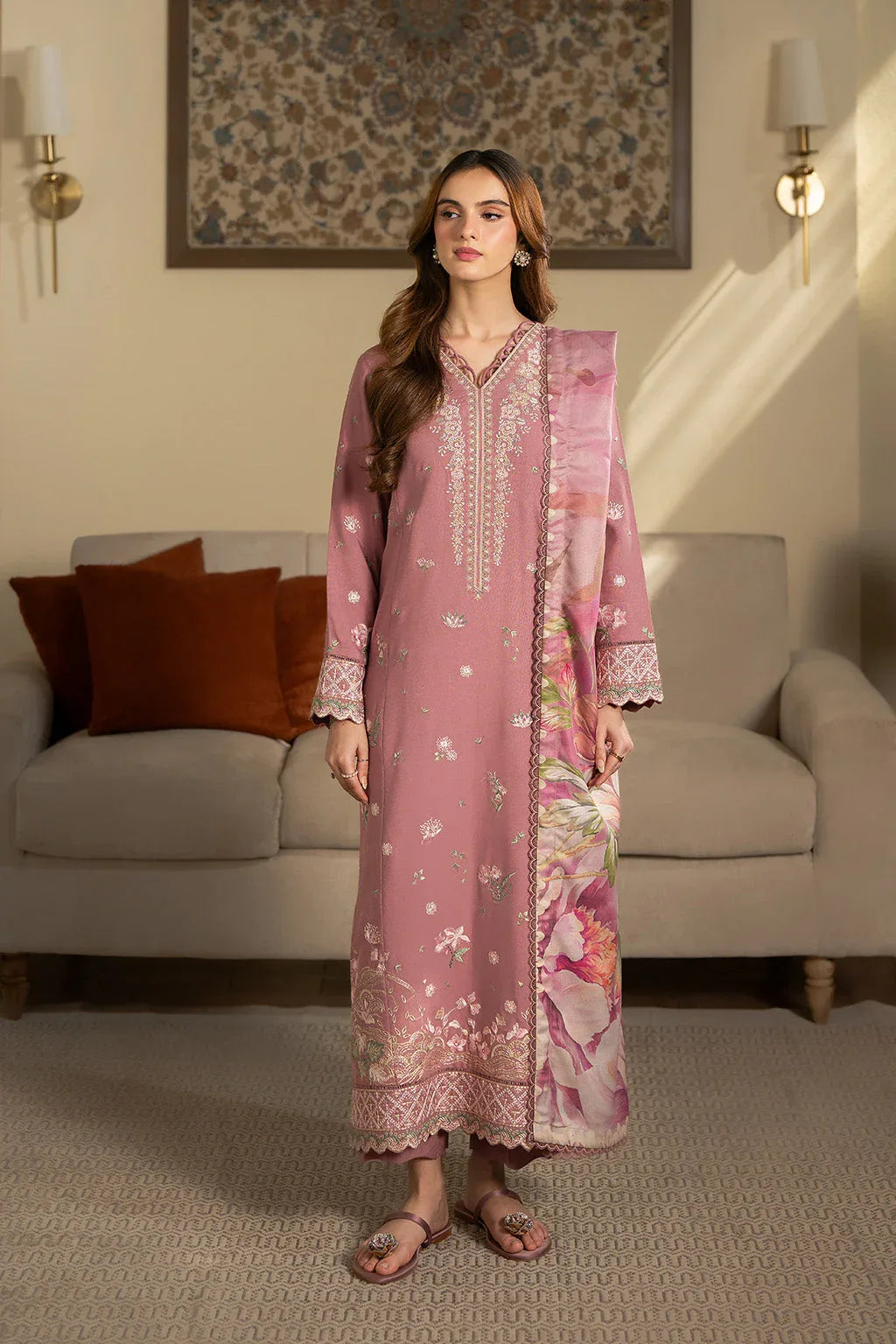 Neeshay | Winter Reverie | Peonette - Aqsa Fabrics