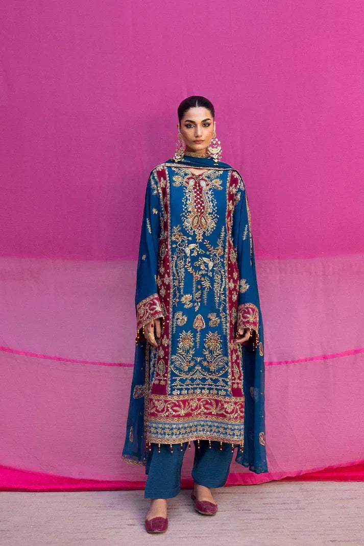 Emaan Adeel | The empress wedding formals | VELANIS - Aqsa Fabrics