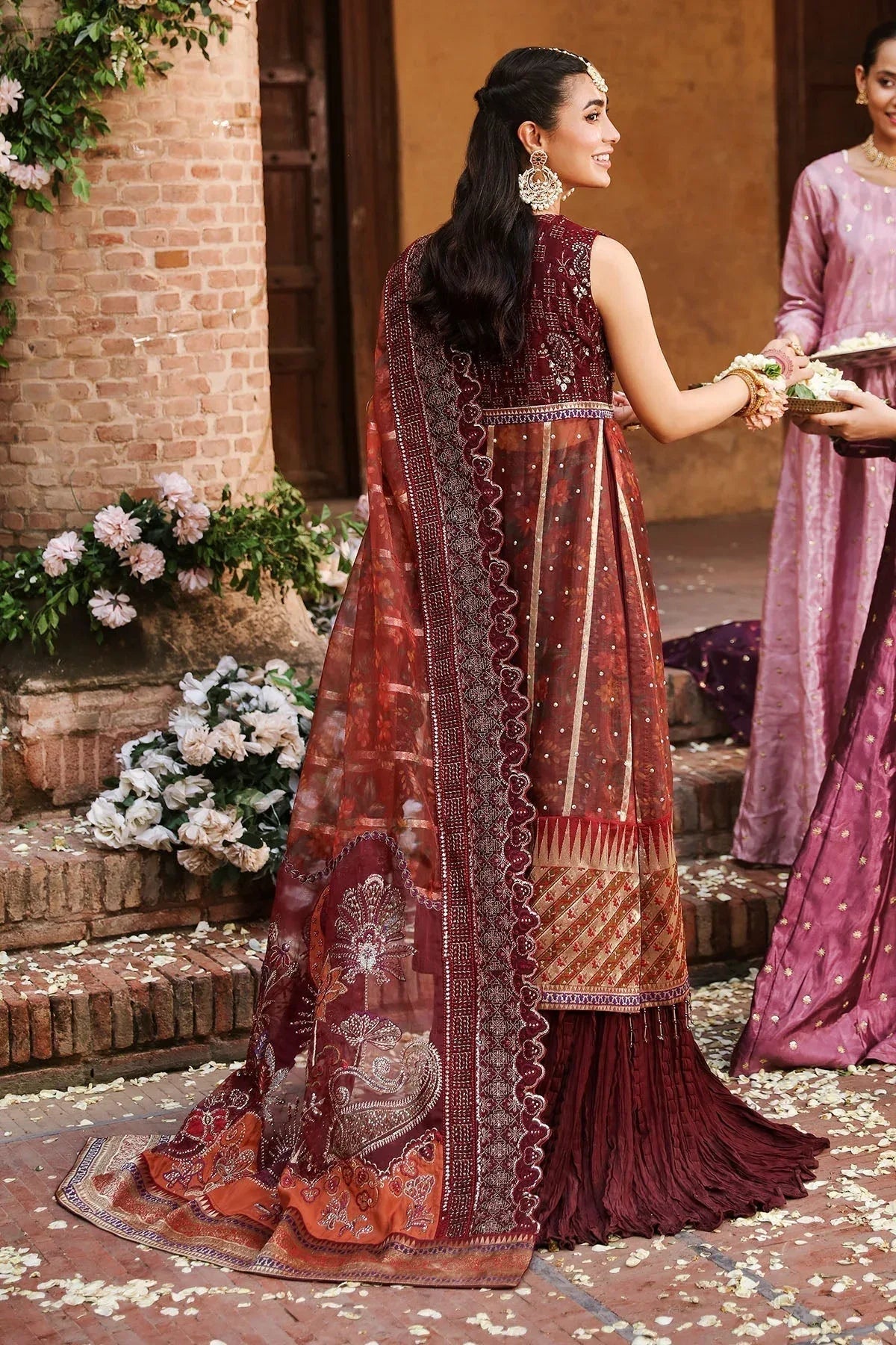 Nureh | Jhoomro Wedding Formals | NL-71 GEHNA - Aqsa Fabrics