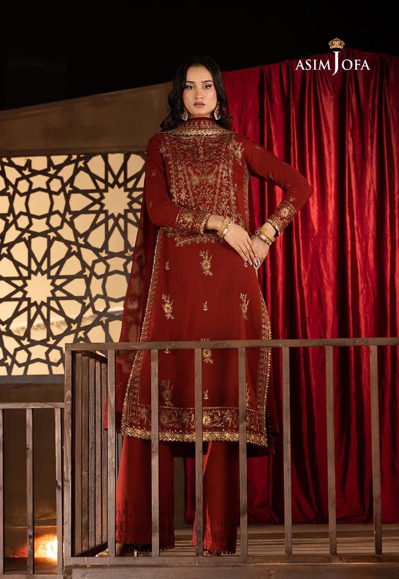 Asim Jofa | Festive Collection 25 | AJLLF-18 - Aqsa Fabrics
