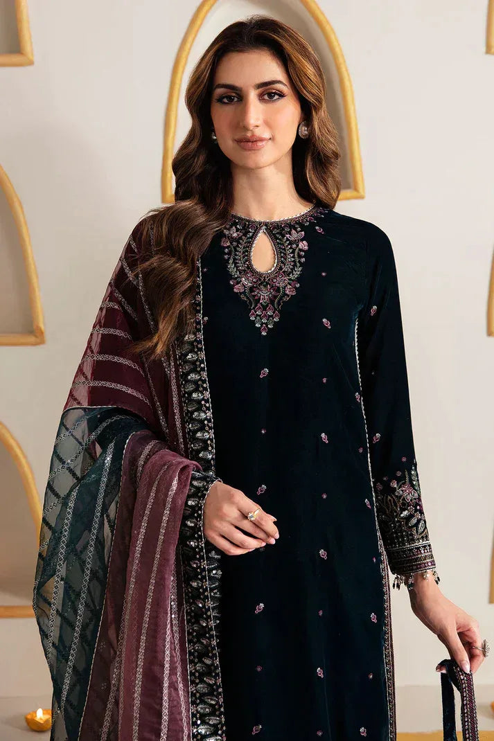 Jazmin | Velvet 23 | VF-2008 - Aqsa Fabrics