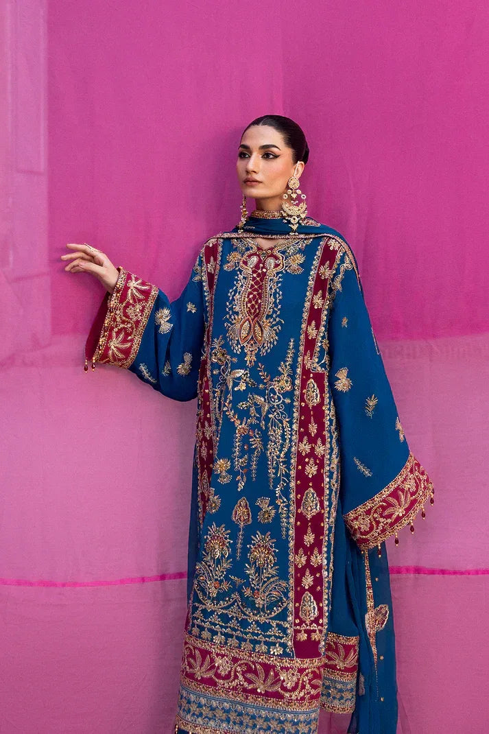 Emaan Adeel | The empress wedding formals | VELANIS - Aqsa Fabrics