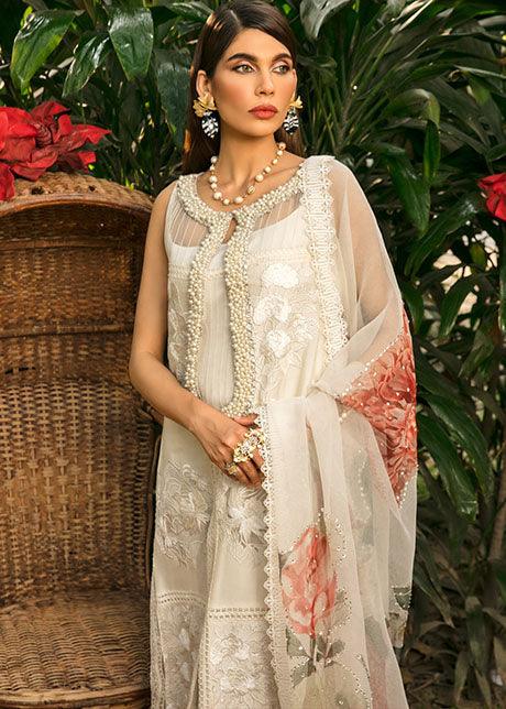 Saira Shakira | Luxury Pret | Calla Lily - Aqsa Fabrics