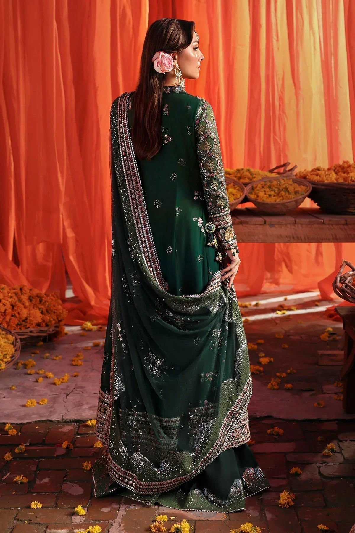 Nureh | Jhoomro 25' | NL-83 Zoha - Aqsa Fabrics