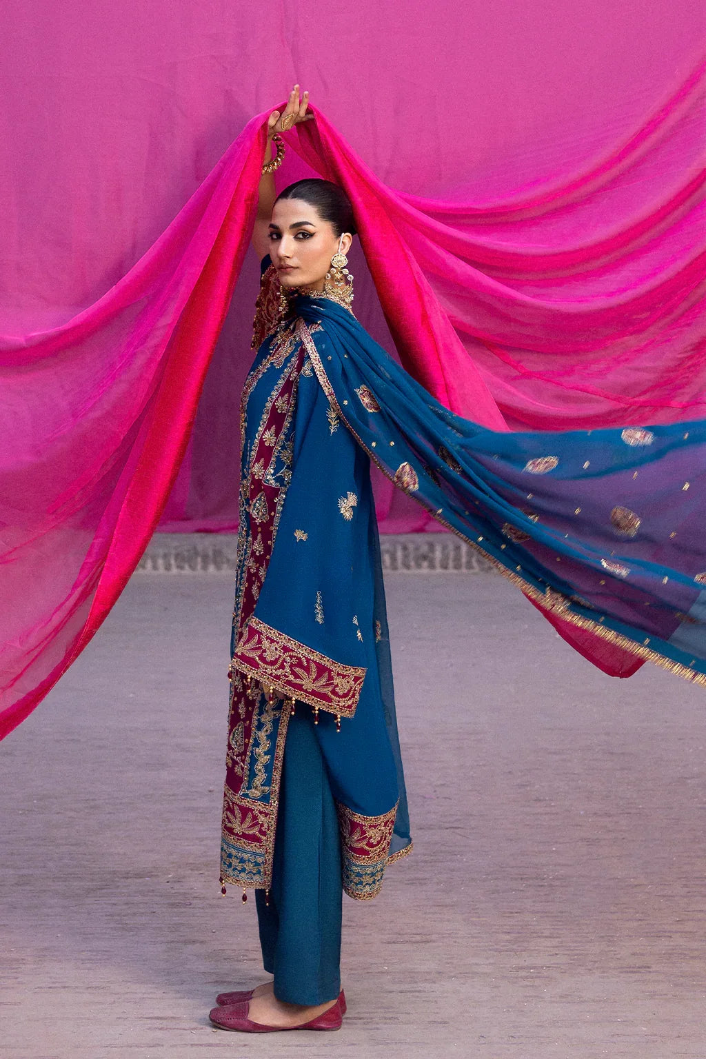 Emaan Adeel I The Empress Wedding Formals I VELANIS - Aqsa Fabrics