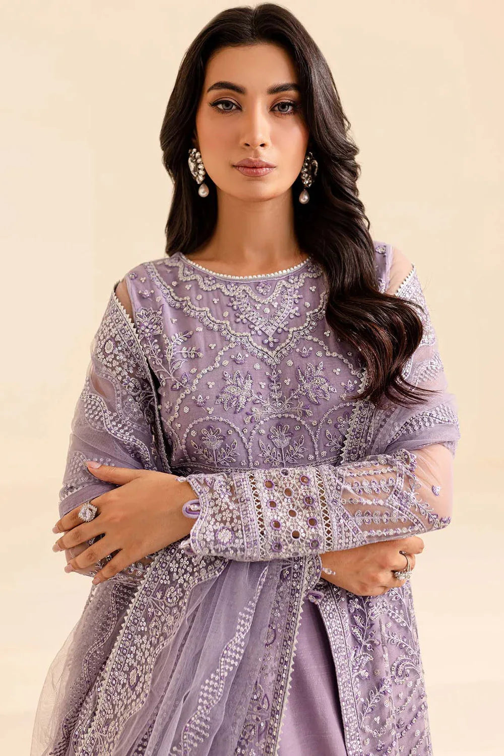 Farasha | Lumiere Formals | Fuchsia Fantasy - Aqsa Fabrics