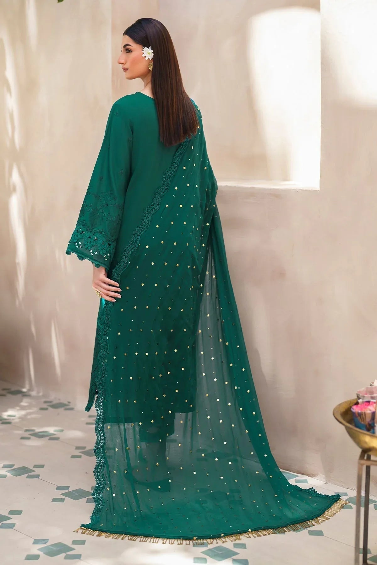 Nureh | Bazaar Lawn | NS-135 - Aqsa Fabrics