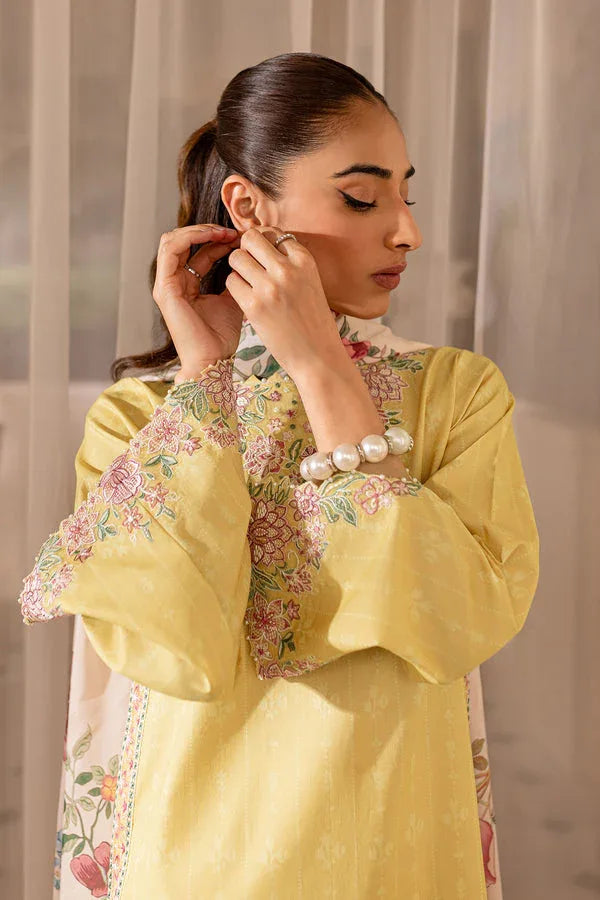 Farasha | Seraya Lawn 24 | FERN - Aqsa Fabrics