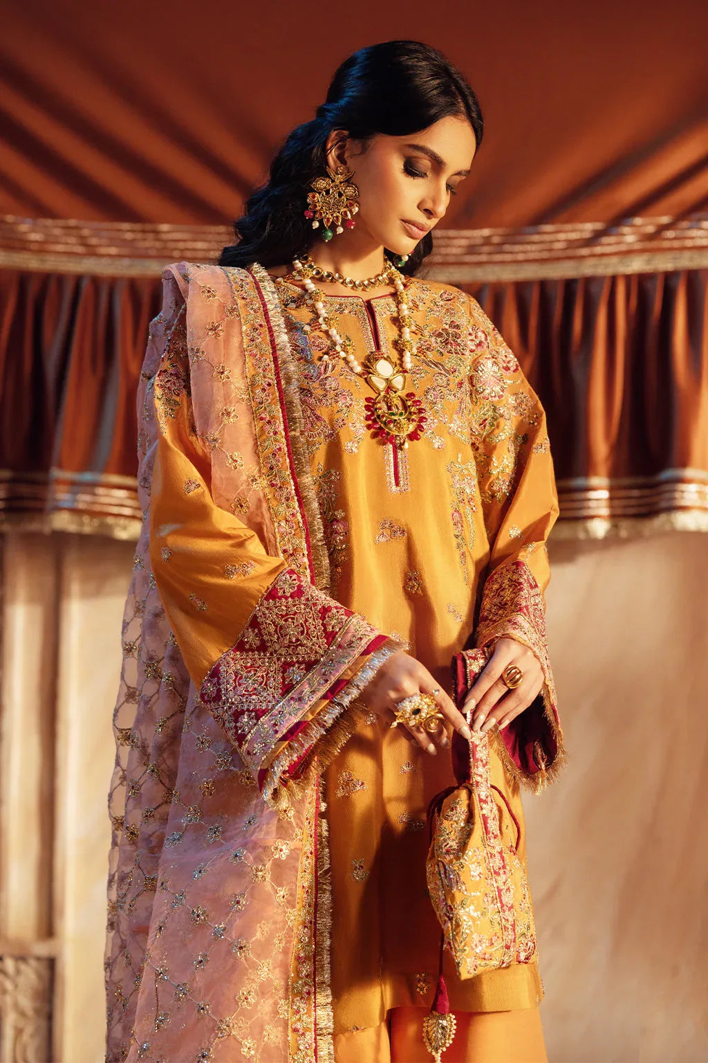 AJR Couture | The Silk Edition 25 | ZAREEN - Aqsa Fabrics