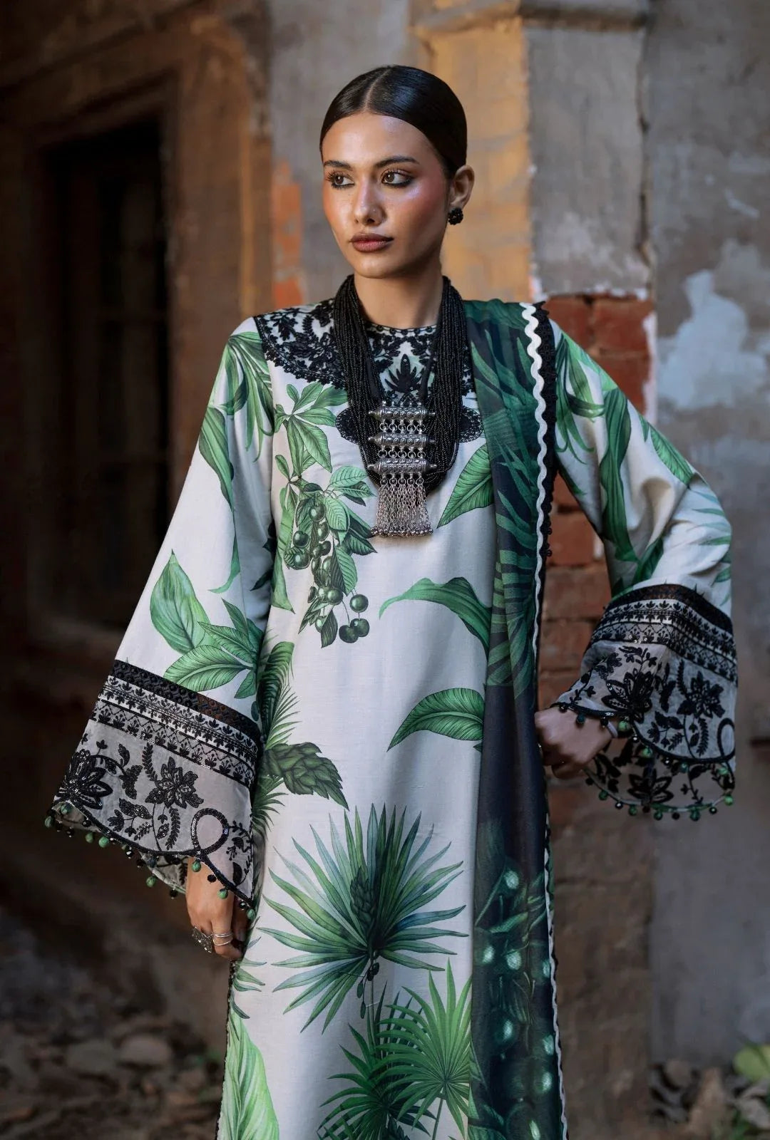 AJR Couture | Sard Sham | Gulbahar - Aqsa Fabrics