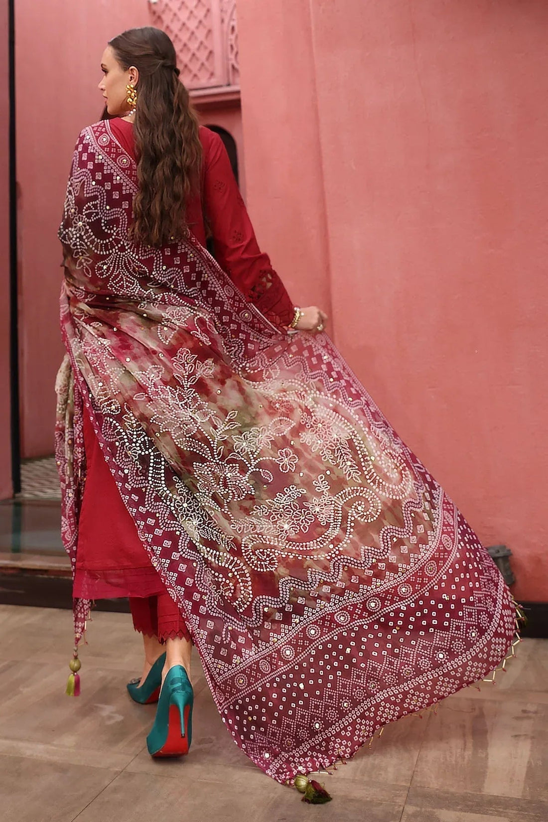Nureh | Bazaar Lawn 25 | NE-109 - Aqsa Fabrics