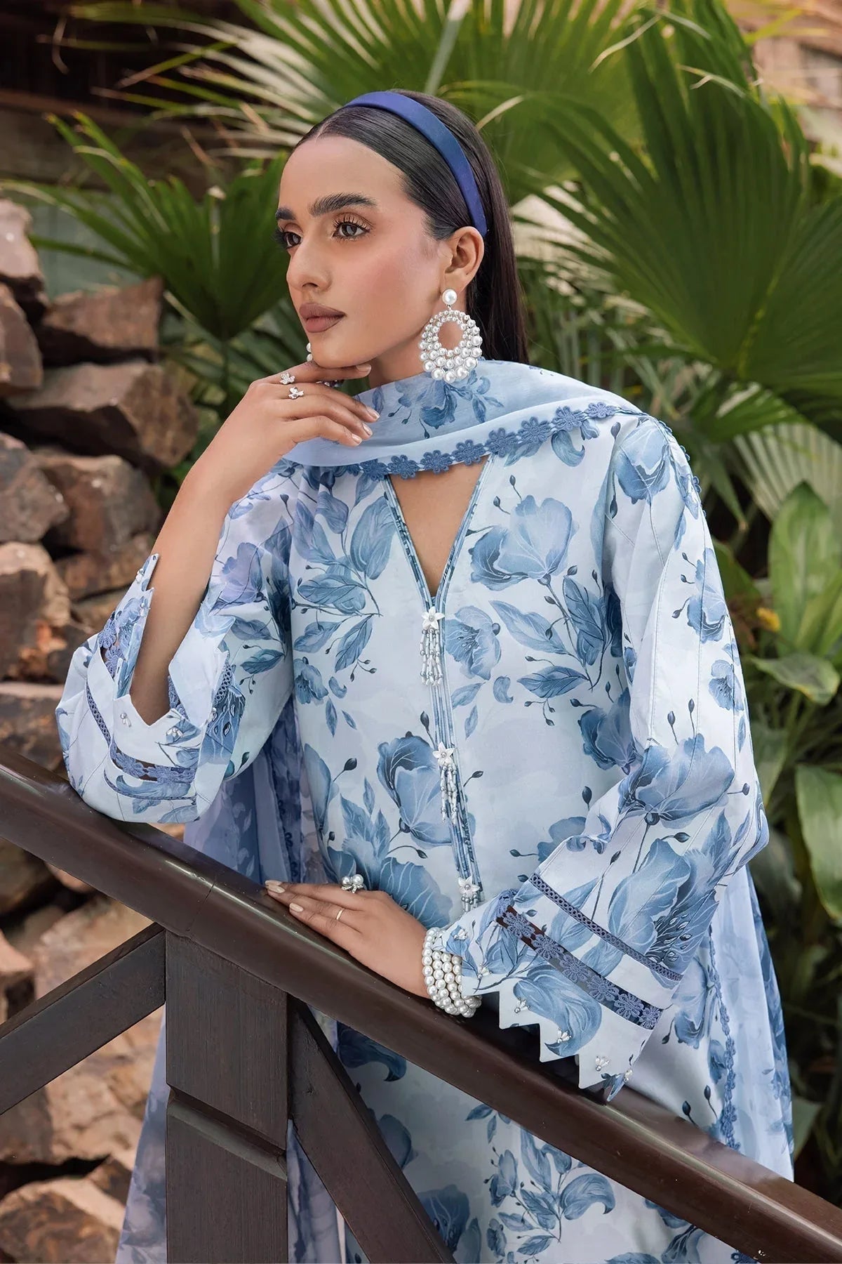 Alizeh | Sheen Lawn Prints 24 | GLORY - Aqsa Fabrics
