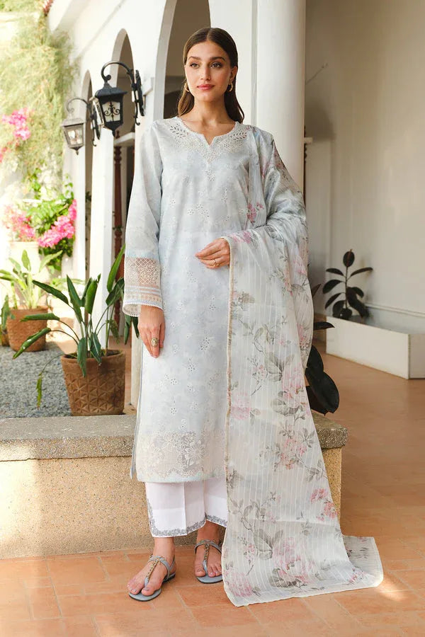 Baroque | Luxury Pret 24 | LAWN UF-658 - Aqsa Fabrics