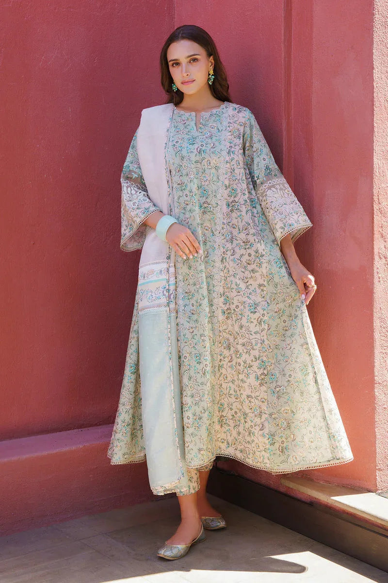 Baroque | Luxury Pret 24 | LAWN UF-577 - Aqsa Fabrics