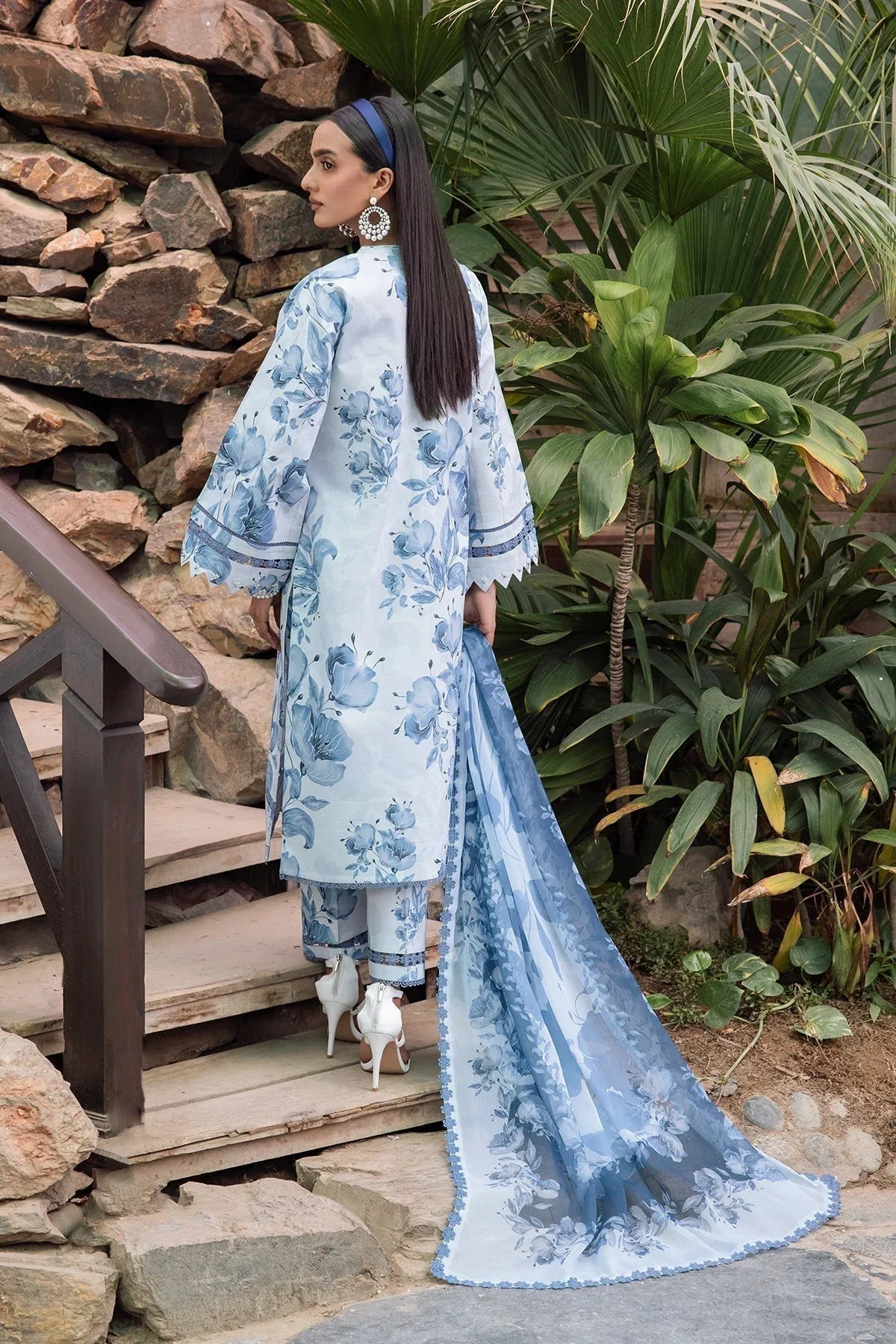 Alizeh | Sheen Lawn Prints 24 | GLORY - Aqsa Fabrics