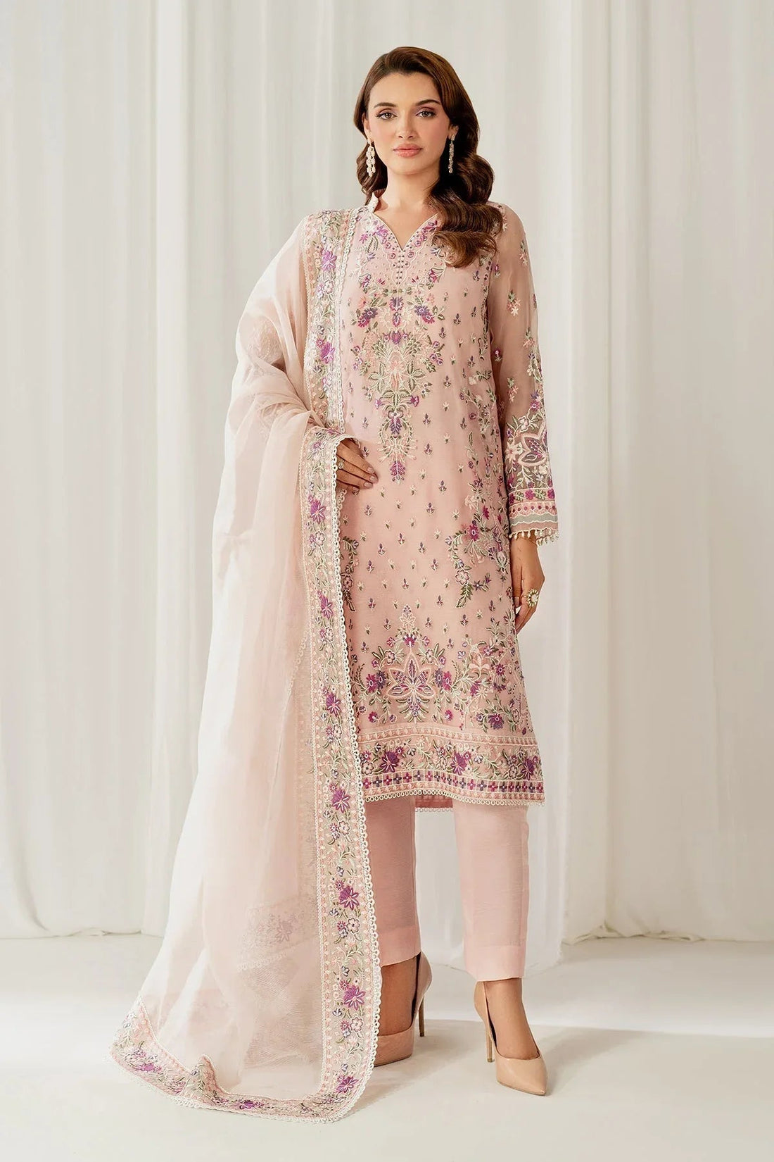 Baroque | Formal Collection | UF-4052 - Aqsa Fabrics