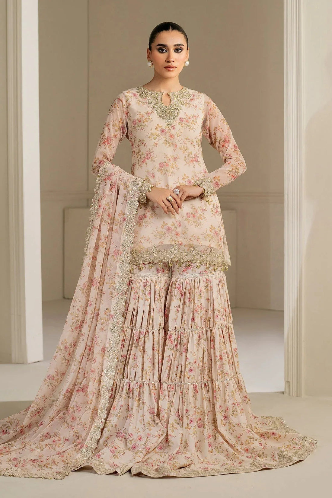 Baroque | Formal Collection | UF-4164 - Aqsa Fabrics
