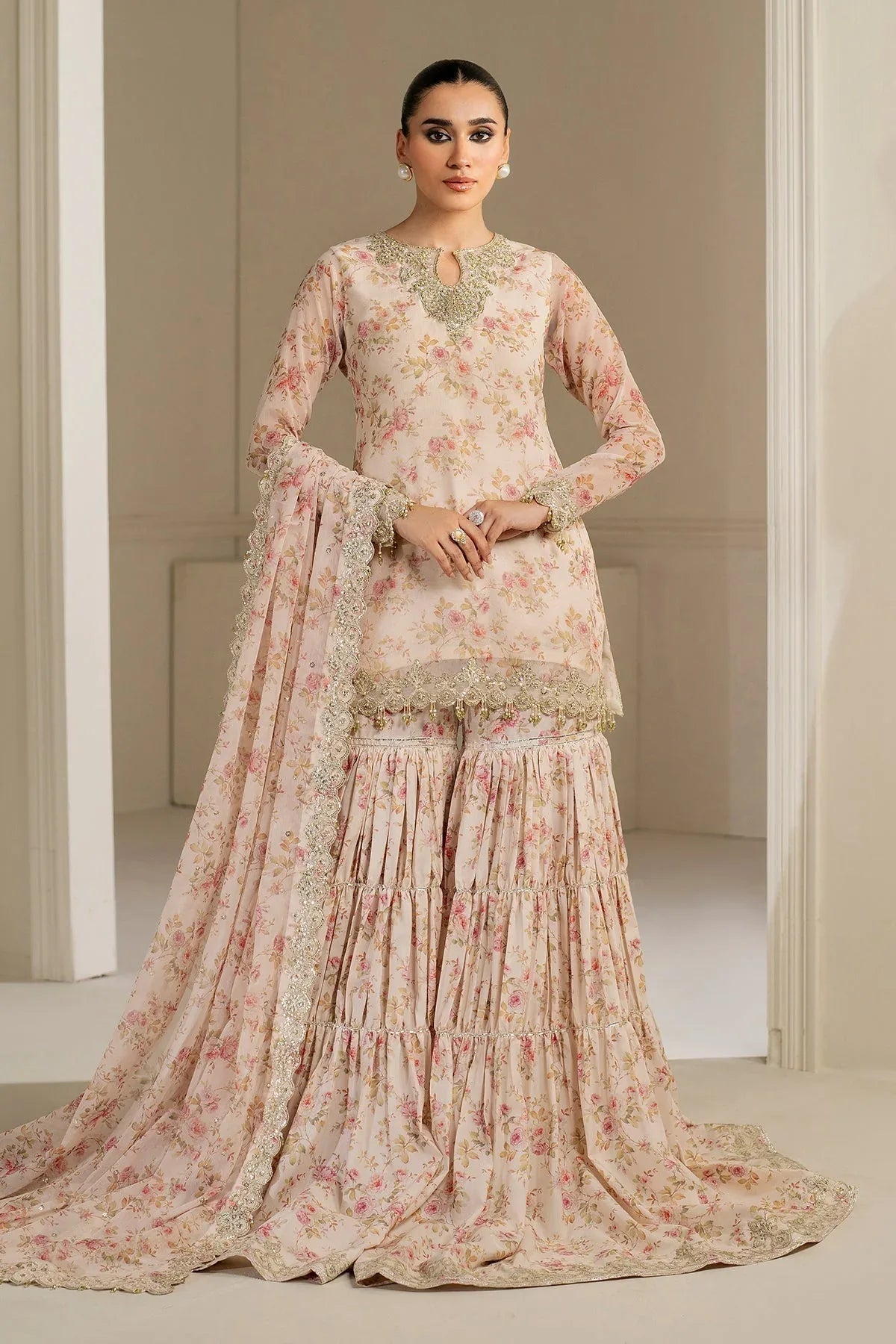 Baroque | Formal Collection | UF-4164 - Aqsa Fabrics