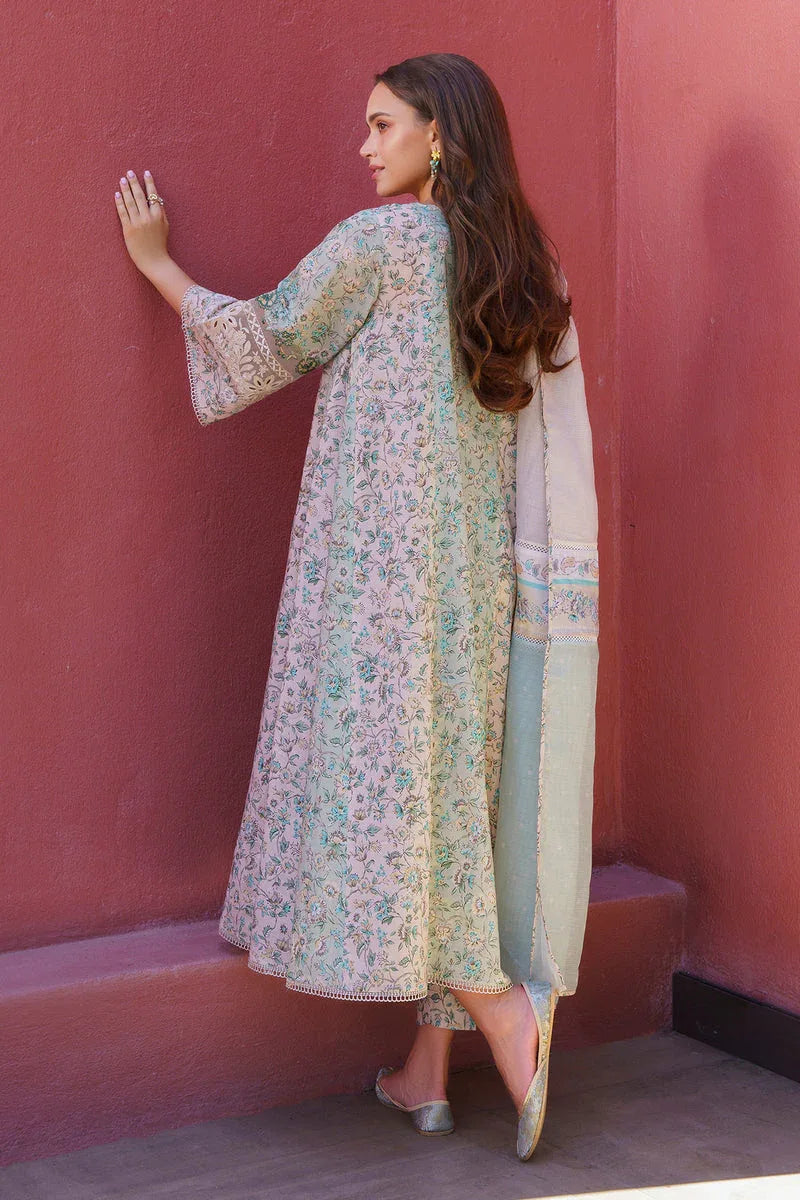 Baroque | Luxury Pret 24 | LAWN UF-577 - Aqsa Fabrics