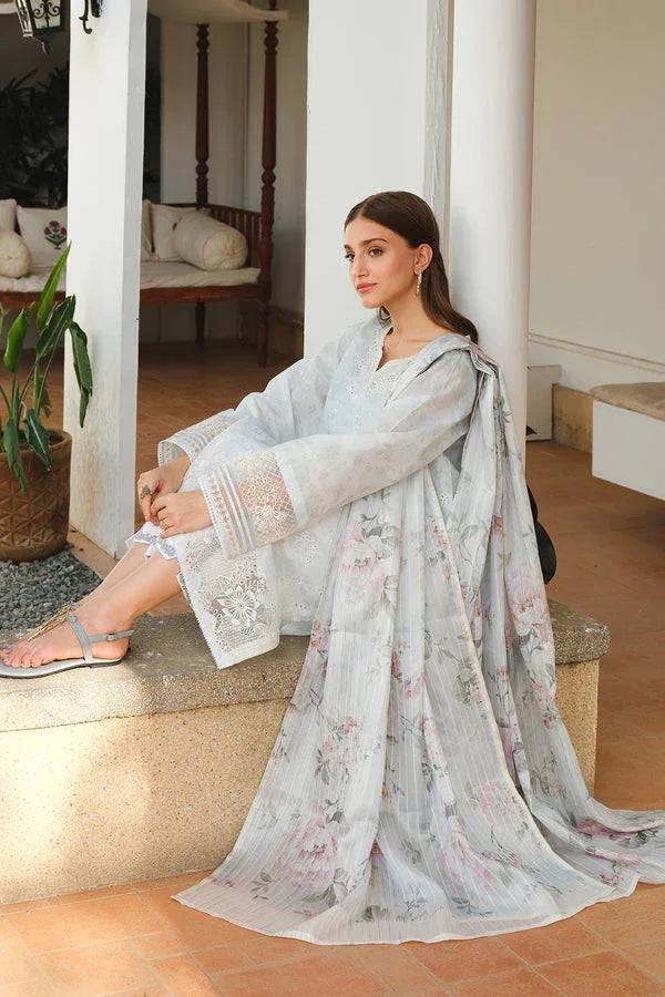 Baroque | Luxury Pret 24 | LAWN UF-658 - Aqsa Fabrics
