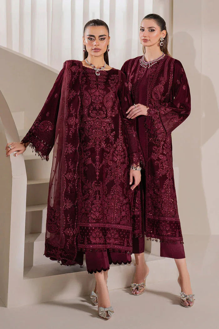 Baroque | Velvet 25 | UF-758 - Aqsa Fabrics