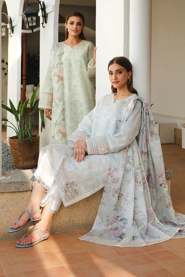 Baroque | Luxury Pret 24 | LAWN UF-659 - Aqsa Fabrics