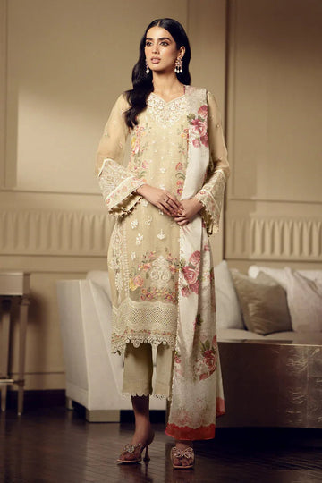 Baroque | Luxury Pret 24 | CHIFFON UF-513 - Aqsa Fabrics
