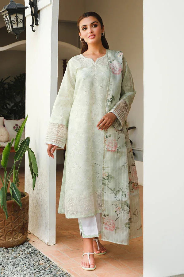 Baroque | Luxury Pret 24 | LAWN UF-659 - Aqsa Fabrics