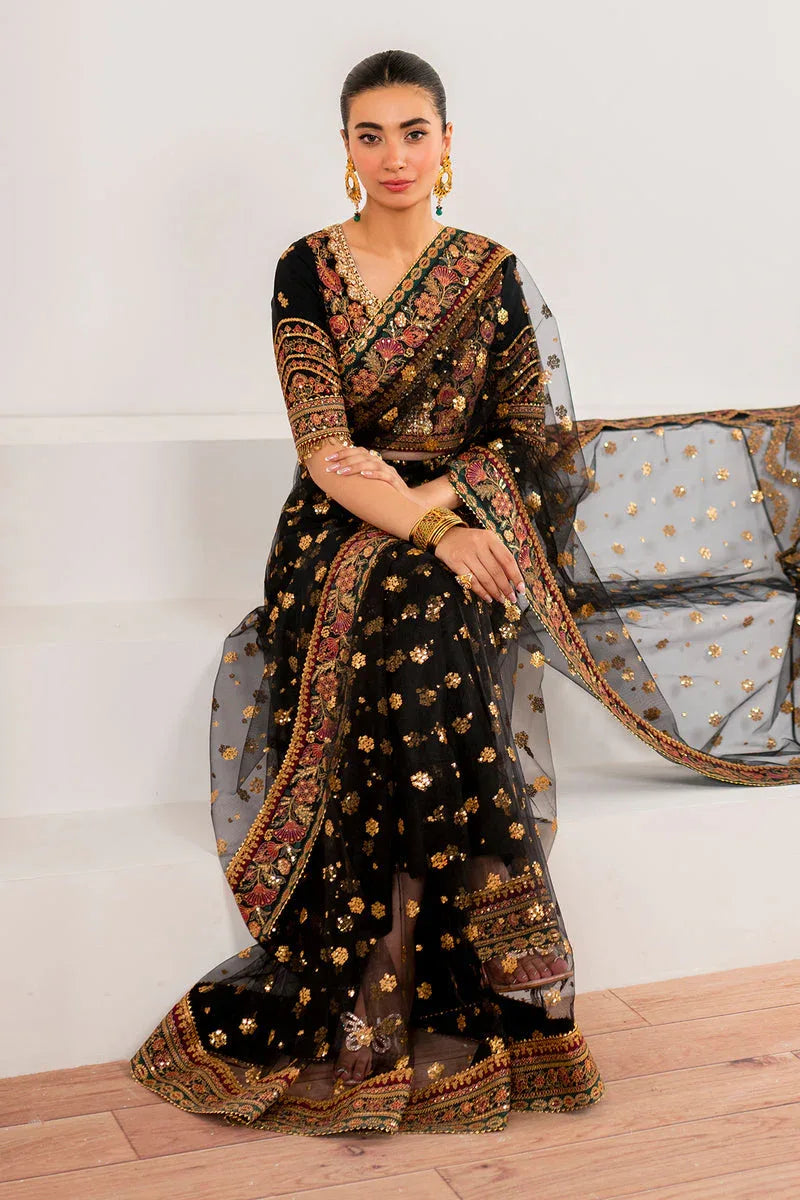 Baroque | Formal Collection | NET UF-700 - Aqsa Fabrics